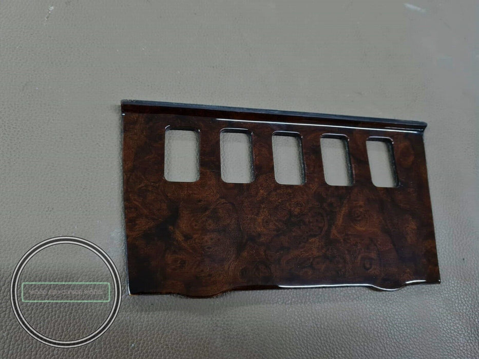 Mercedes W126 Coin Tray Cover Wood 420SEL 560SEL 560SEC 5 buttons