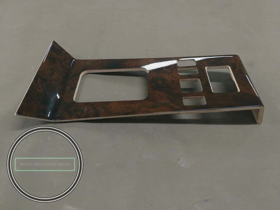 MERCEDES  Shift Trim Center console trim Burled Walnut fits TAXI version w124