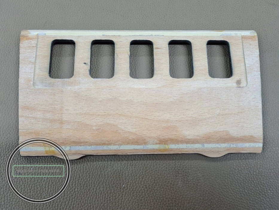 Mercedes W126 Coin Tray Cover Wood 420SEL 560SEL 560SEC 5 buttons