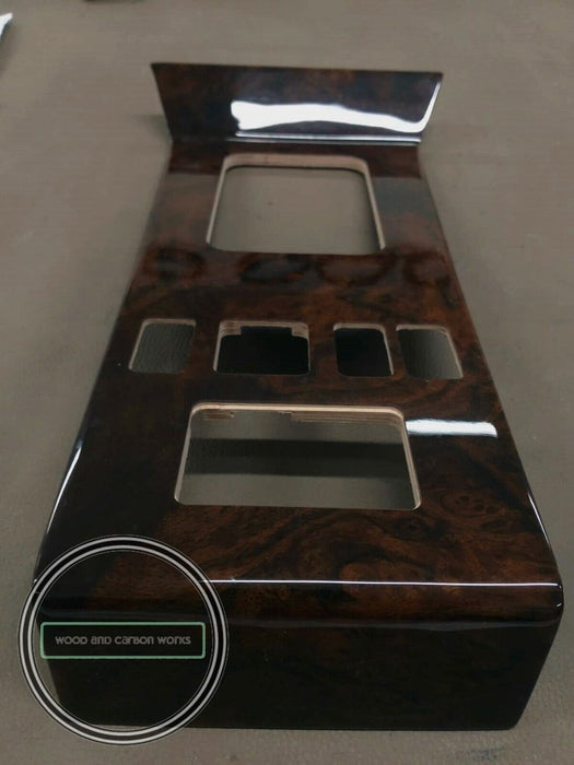MERCEDES  Shift Trim Center console trim Burled Walnut fits TAXI version w124