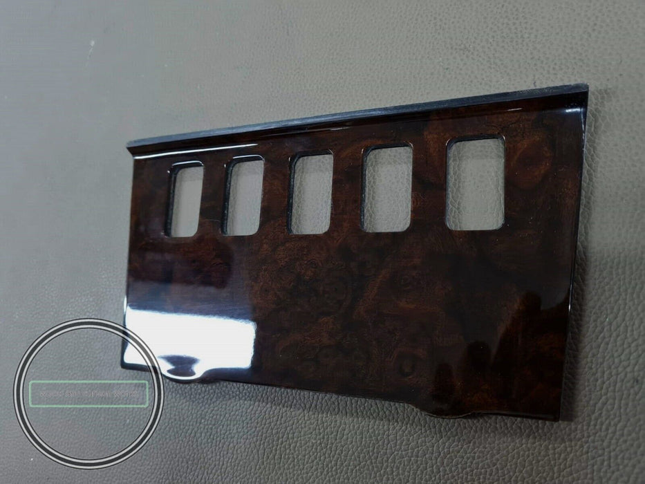 Mercedes W126 Coin Tray Cover Wood 420SEL 560SEL 560SEC 5 buttons