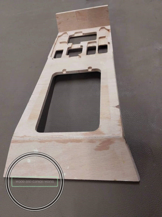 MERCEDES  Shift Trim Center console trim Burled Walnut fits TAXI version w124