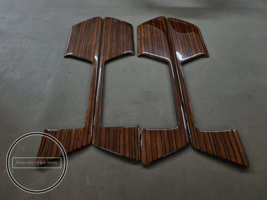 Mercedes w201 Wood Door  Trim Set Interior Trim  Zebrano 190e 190d Manuel Seat