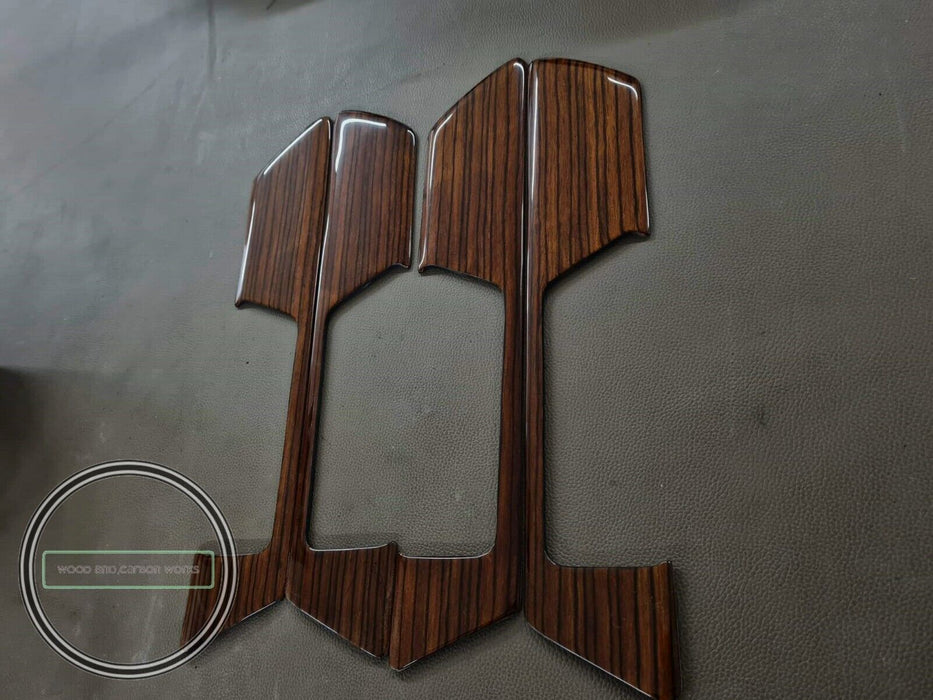 Mercedes w201 Wood Door  Trim Set Interior Trim  Zebrano 190e 190d Manuel Seat