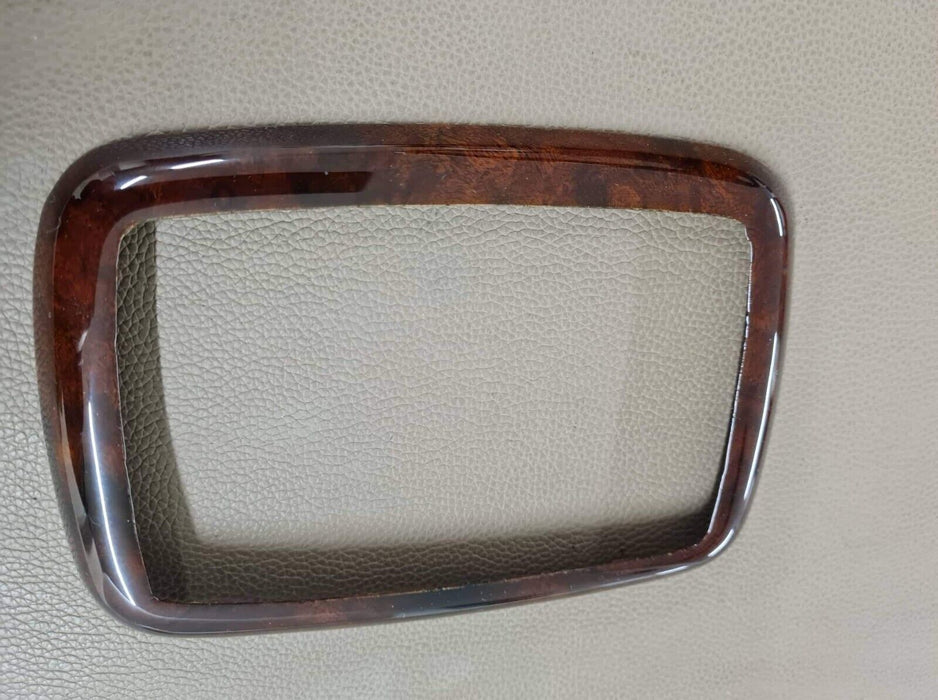 Mercedes R107 SL Wood center console Shift  Frame Burlwood 300sl 380sl 450sl