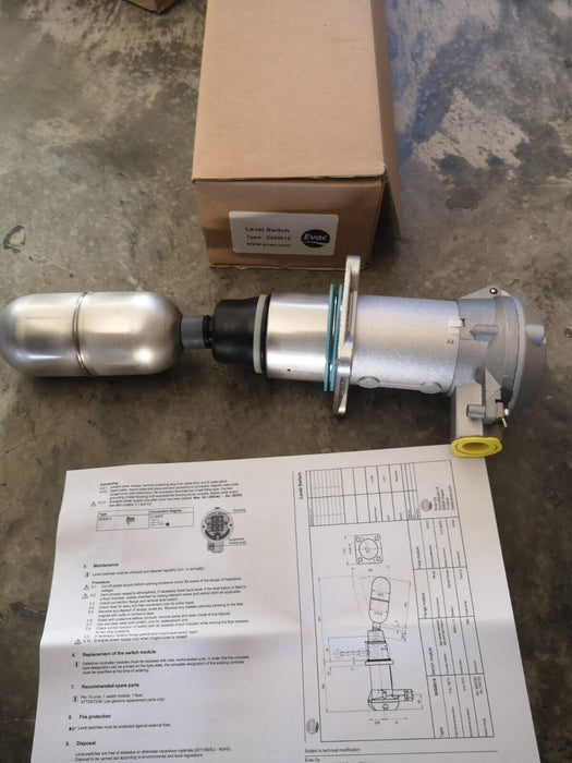 EVAC 5430612 FLOAT LEVEL SWITCH NEW IN BOX