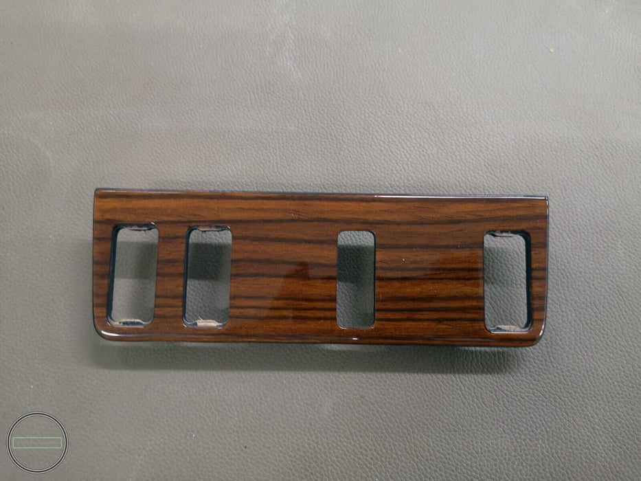 Mercedes W123 C123 Zebrano Button Wood Trim 3+1  Button Version