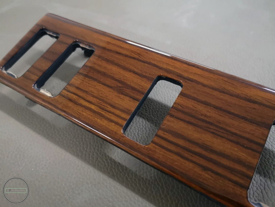 Mercedes W123 C123 Zebrano Button Wood Trim 3+1  Button Version