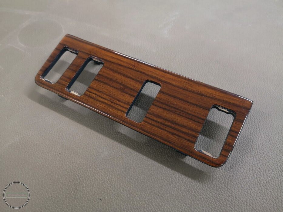 Mercedes W123 C123 Zebrano Button Wood Trim 3+1  Button Version