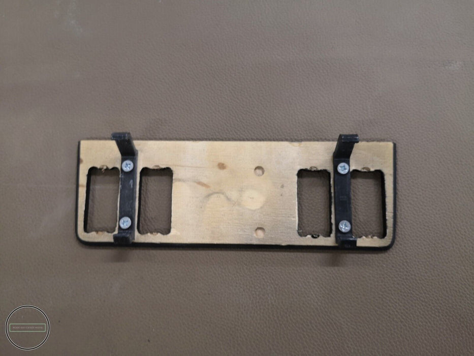 Mercedes W123 C123 Zebrano Button Wood Trim 4 Button Version