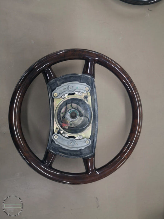 Mercedes R107 W126 C126 Wood steering wheel Burled Walnut  FULL WOOD