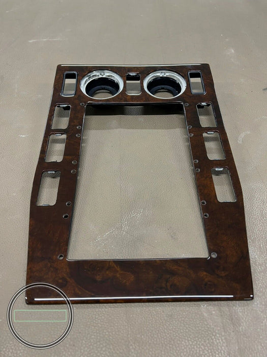 Mercedes W126 Clarion G80 Wood Trim FOR MANUEL CLIMATE PANEL