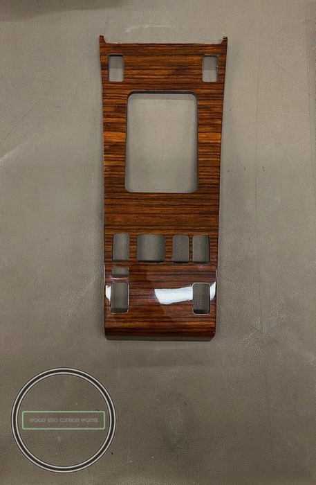 Mercedes w124 Wood Shift Trim C124 s124 Zebrano with seat heater