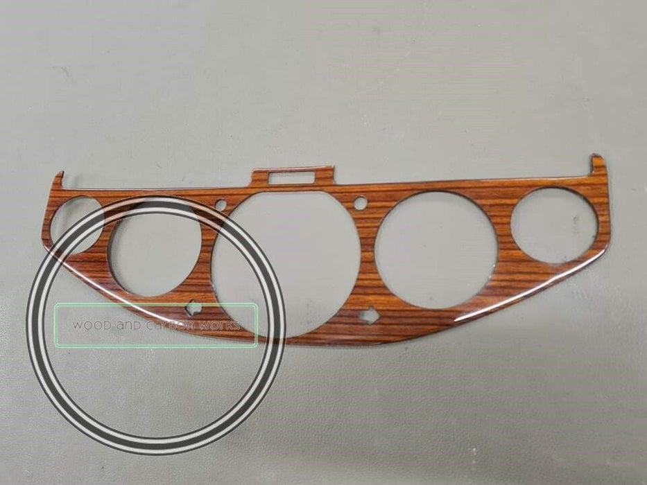 Mercedes w140 wood instrument cluster Speedometer Wood  trim ZEBRANO