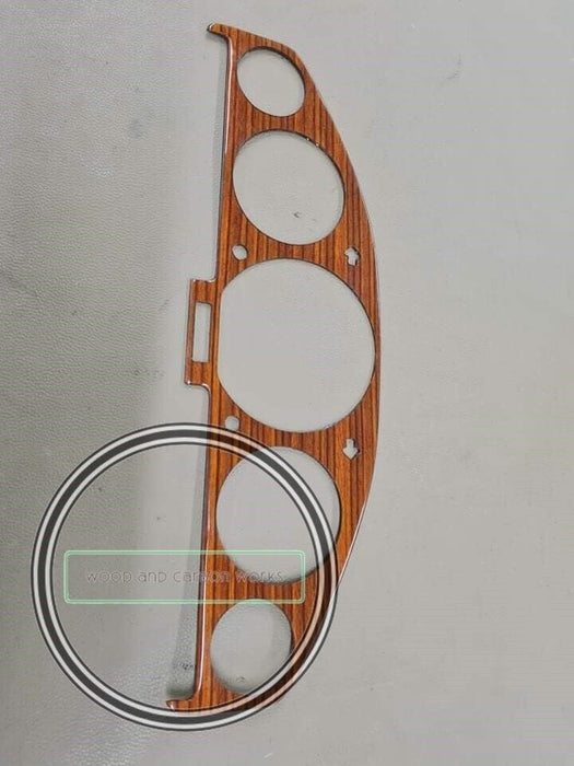 Mercedes w140 wood instrument cluster Speedometer Wood  trim ZEBRANO