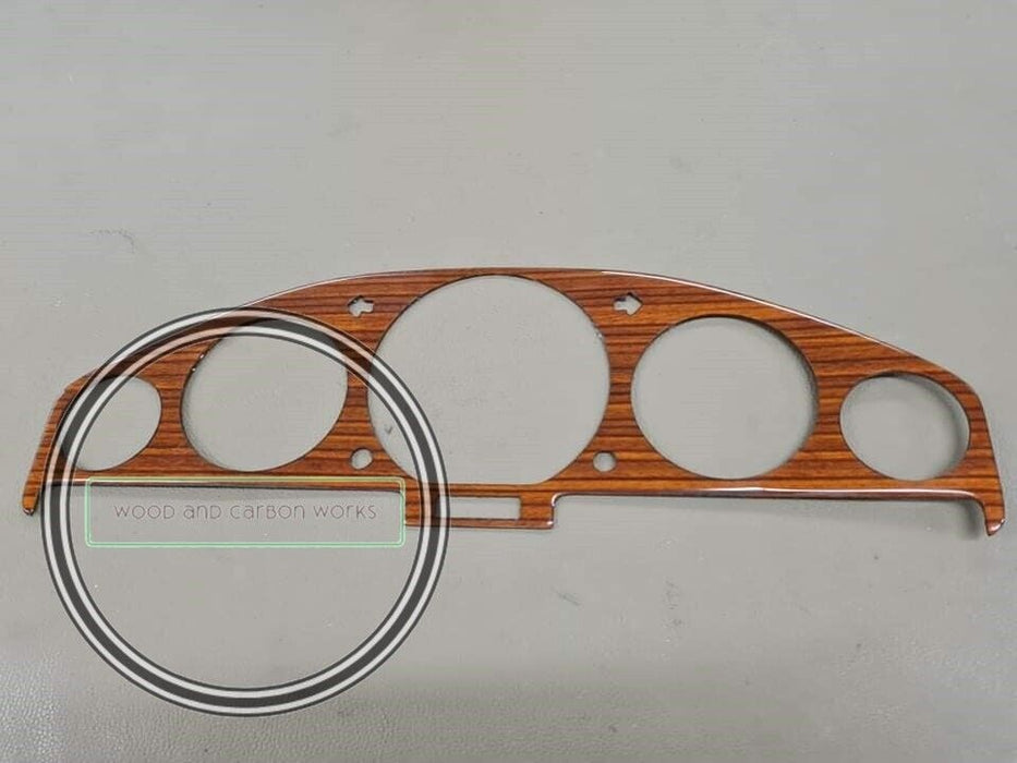 Mercedes w140 wood instrument cluster Speedometer Wood  trim ZEBRANO