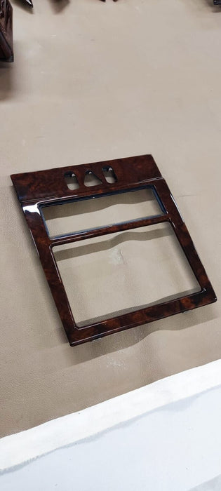 Mercedes w210 Wood Trim Comand Screen Burled Walnut w210 climate panel