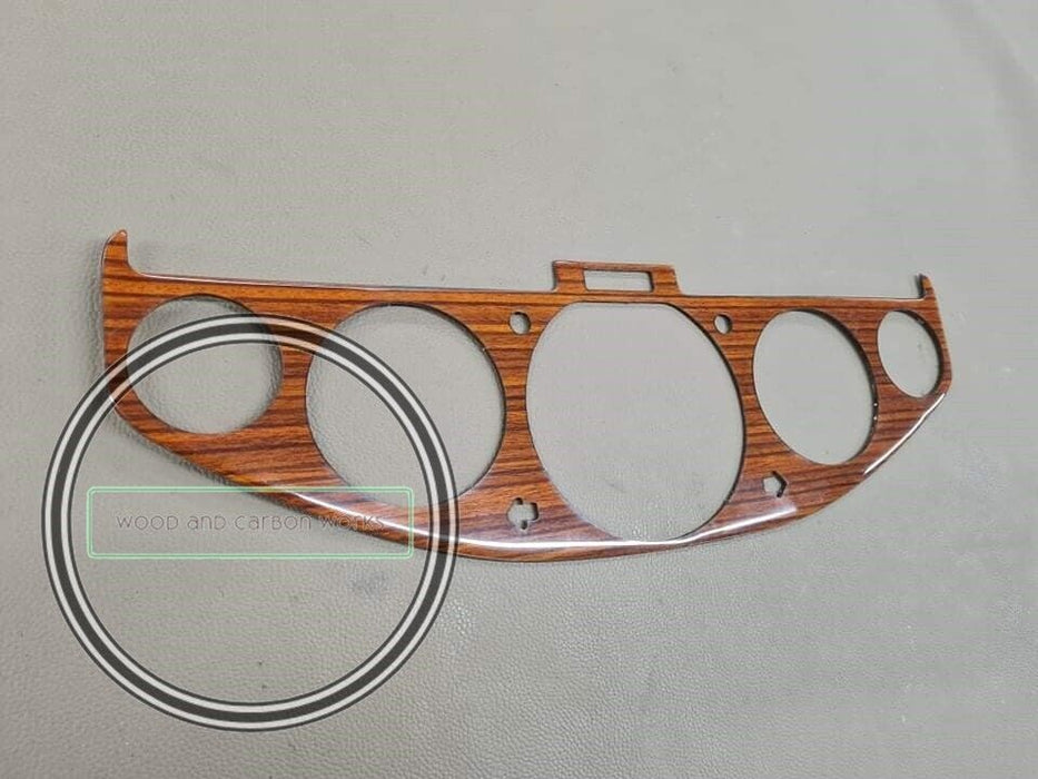 Mercedes w140 wood instrument cluster Speedometer Wood  trim ZEBRANO