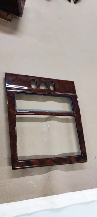 Mercedes w210 Wood Trim Comand Screen Burled Walnut w210 climate panel