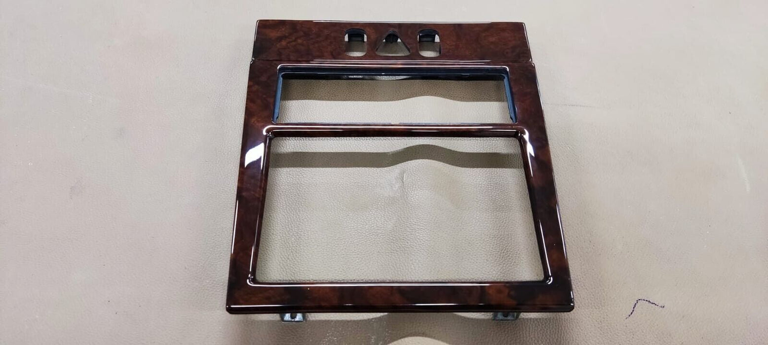 Mercedes w210 Wood Trim Comand Screen Burled Walnut w210 climate panel