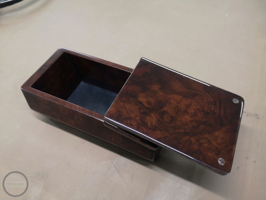 Mercedes r107 SL Wood Box cassette Burled walnut
