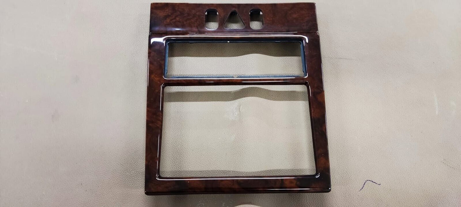 Mercedes w210 Wood Trim Comand Screen Burled Walnut w210 climate panel