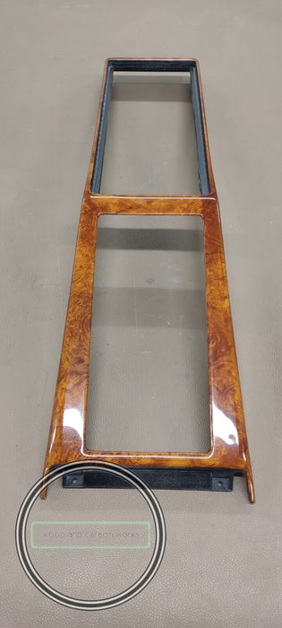 Mercedes r129 sl wood chestnut Console Frame Cover Lower Console Trim