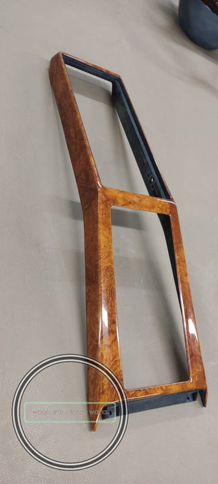 Mercedes r129 sl wood chestnut Console Frame Cover Lower Console Trim