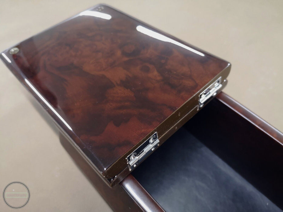 Mercedes r107 SL Wood Box cassette Burled walnut