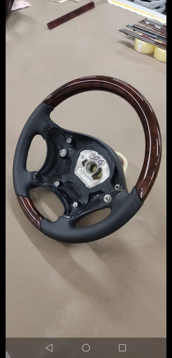 Mercedes Sprinter Vito Wood STEERING WHEEL W639 W903 OEM Covered wood