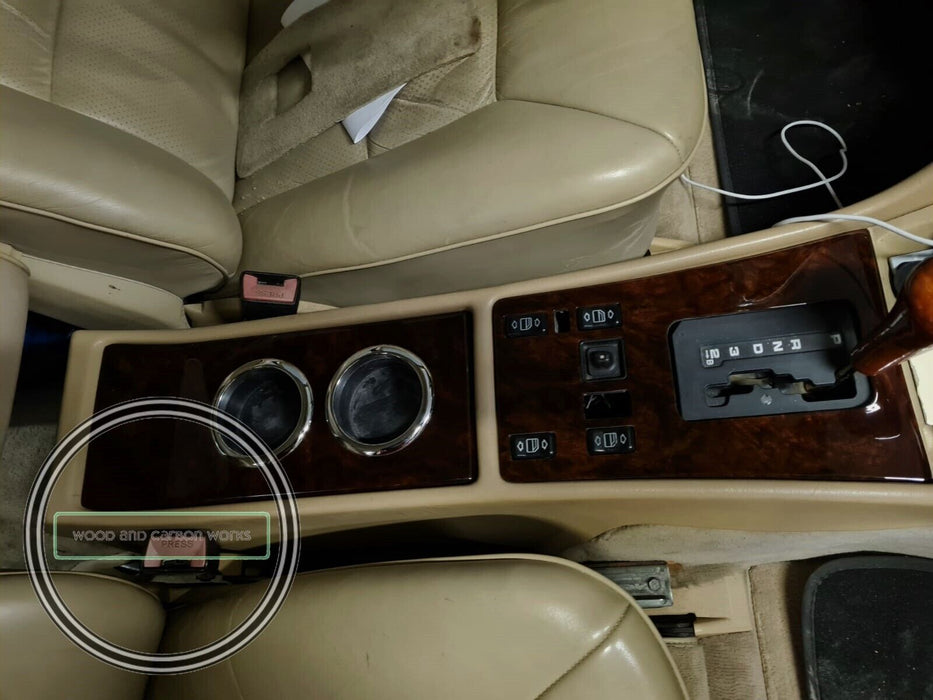 Mercedes W126 Sel Se Wood Cup Holder Burled walnut