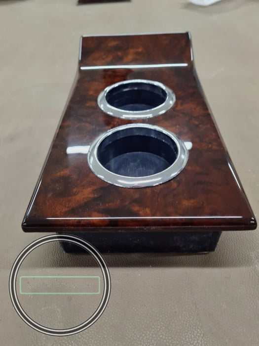 Mercedes W126 Sel Se Wood Cup Holder Burled walnut