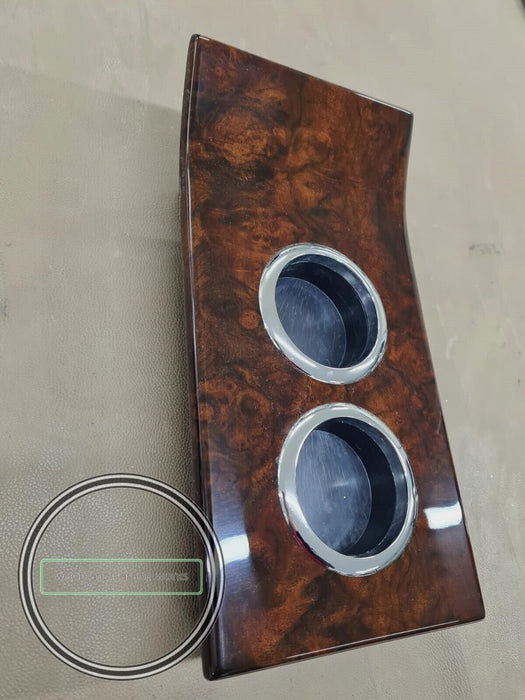 Mercedes W126 Sel Se Wood Cup Holder Burled walnut