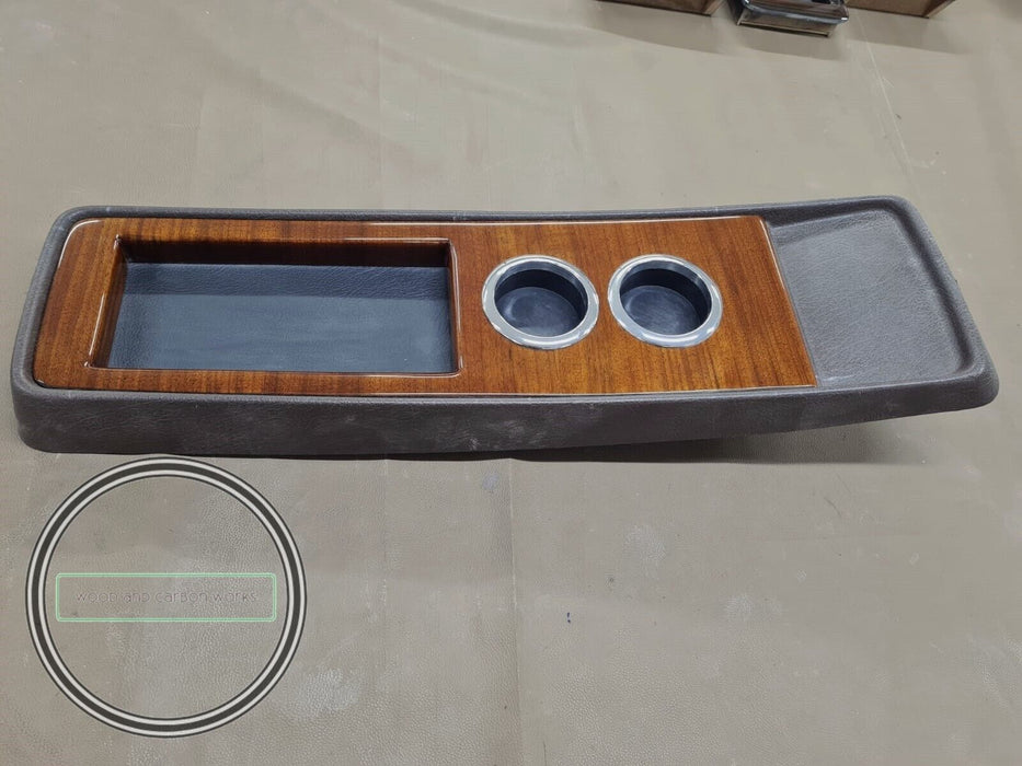 Mercedes w108 Wood cup holder for center tray plainwood fits w109 w111 Hand
