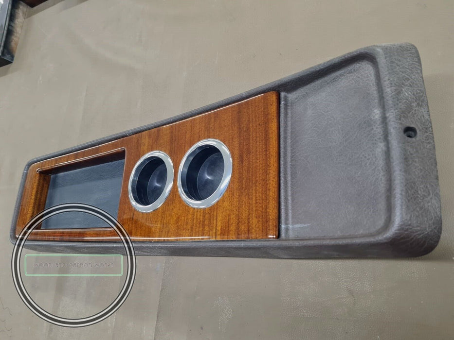 Mercedes w108 Wood cup holder for center tray plainwood fits w109 w111 Hand
