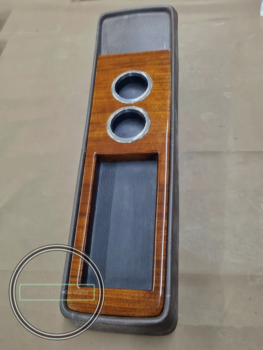 Mercedes w108 Wood cup holder for center tray plainwood fits w109 w111 Hand