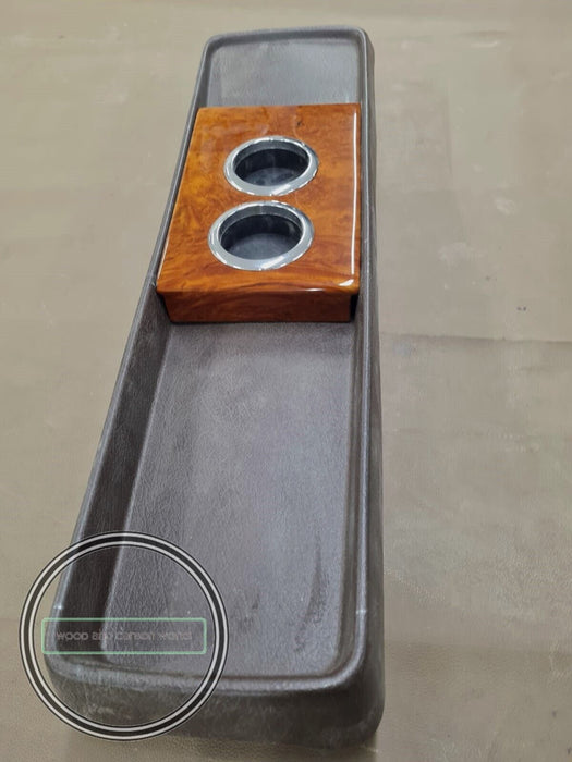 Mercedes w108 Wood cup holder for center tray light burlwood fits w109 w111 Hand