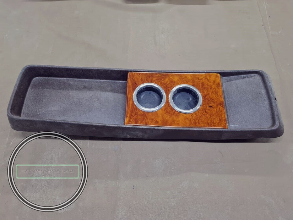 Mercedes w108 Wood cup holder for center tray Plainwood fits w109 w111 Hand