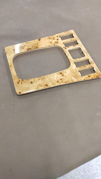 Mercedes 2.3-16 W201 wood trim Center Console Shifter Bezel  Stick gear shifter