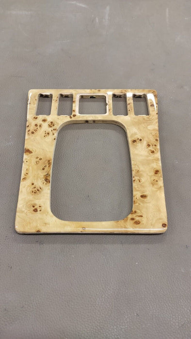 Mercedes 2.3-16 W201 wood trim Center Console Shifter Bezel  Stick gear shifter