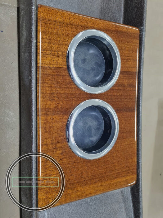 Mercedes w108 Wood cup holder for center tray Plainwood fits w109 w111 Hand