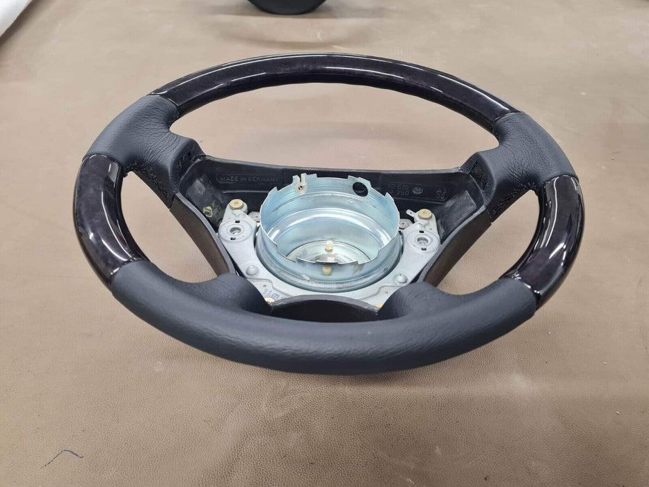 Mercedes Sportline Steering Wheel W124 W201 R129 Black Birdeye Mapple