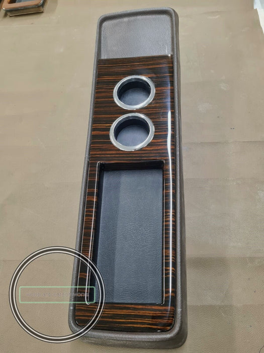 Mercedes w108 Wood cup holder for center tray Ebony Makkasar fits w109 w111 Hand