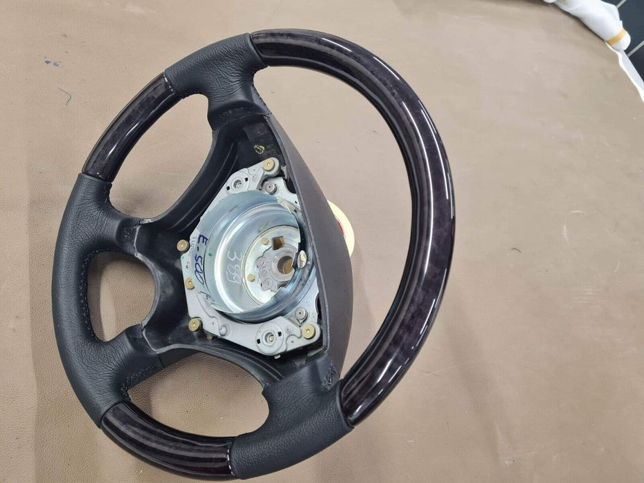 Mercedes Sportline Steering Wheel W124 W201 R129 Black Birdeye Mapple