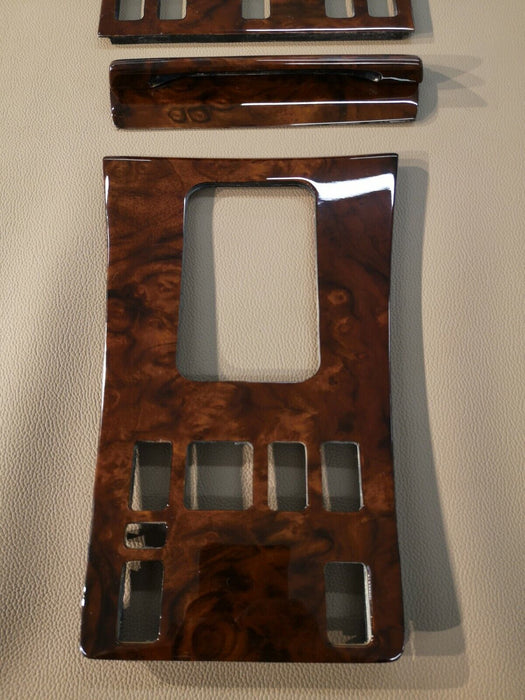Mercedes W126 wood trim set Burlwood Burled Walnut