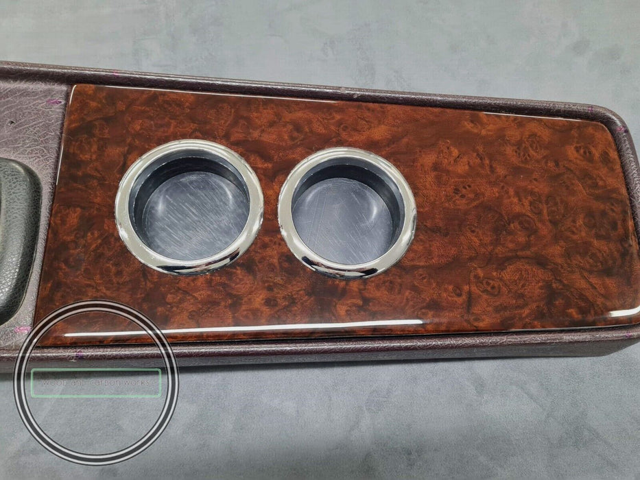 Mercedes w108 Wood cup holder for center tray burlwood fits w109 w111 wood