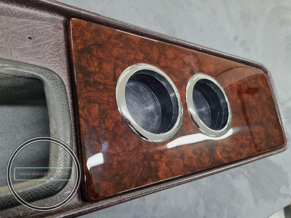 Mercedes w108 Wood cup holder for center tray burlwood fits w109 w111 wood