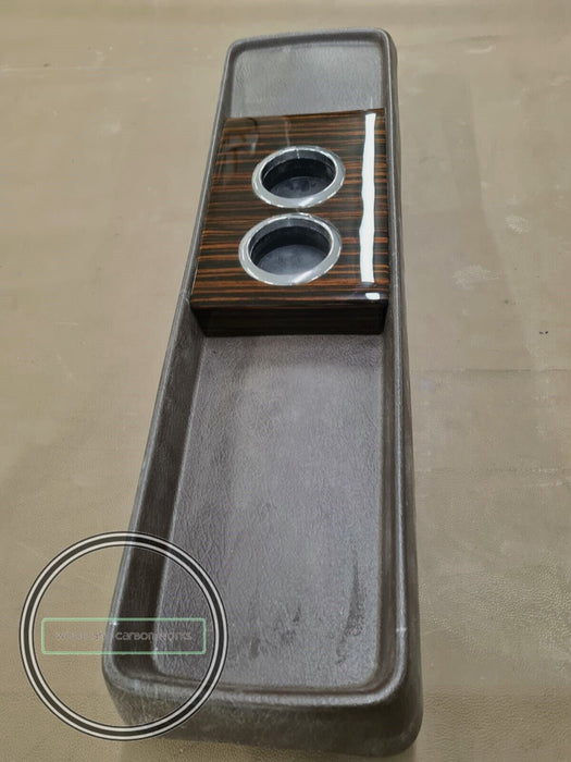 Mercedes w108 Wood cup holder for center tray Ebony Makkasar fits w109 w111 Hand