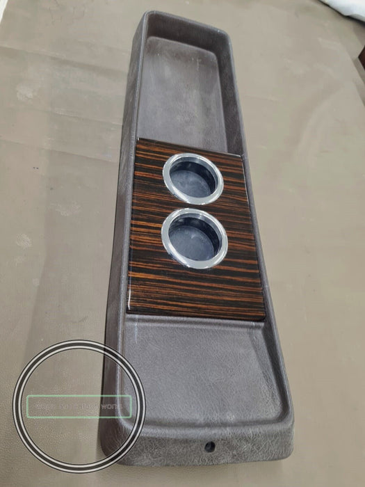 Mercedes w108 Wood cup holder for center tray Ebony Makkasar fits w109 w111 Hand