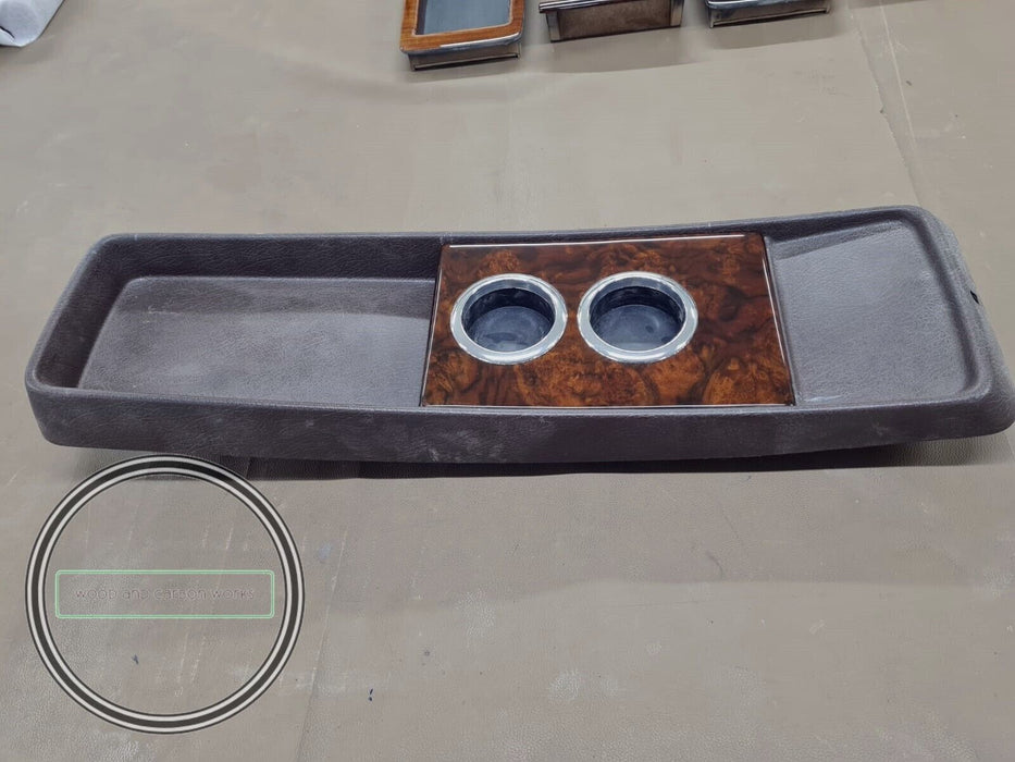 Mercedes w108 Wood cup holder for center tray burlwood fits w109 w111 Hand